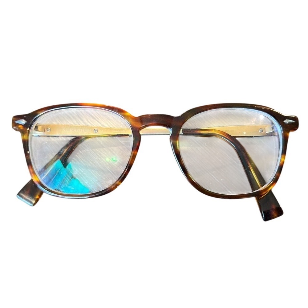 Tortoiseshell Round Men’s Eyeglasses - Brown